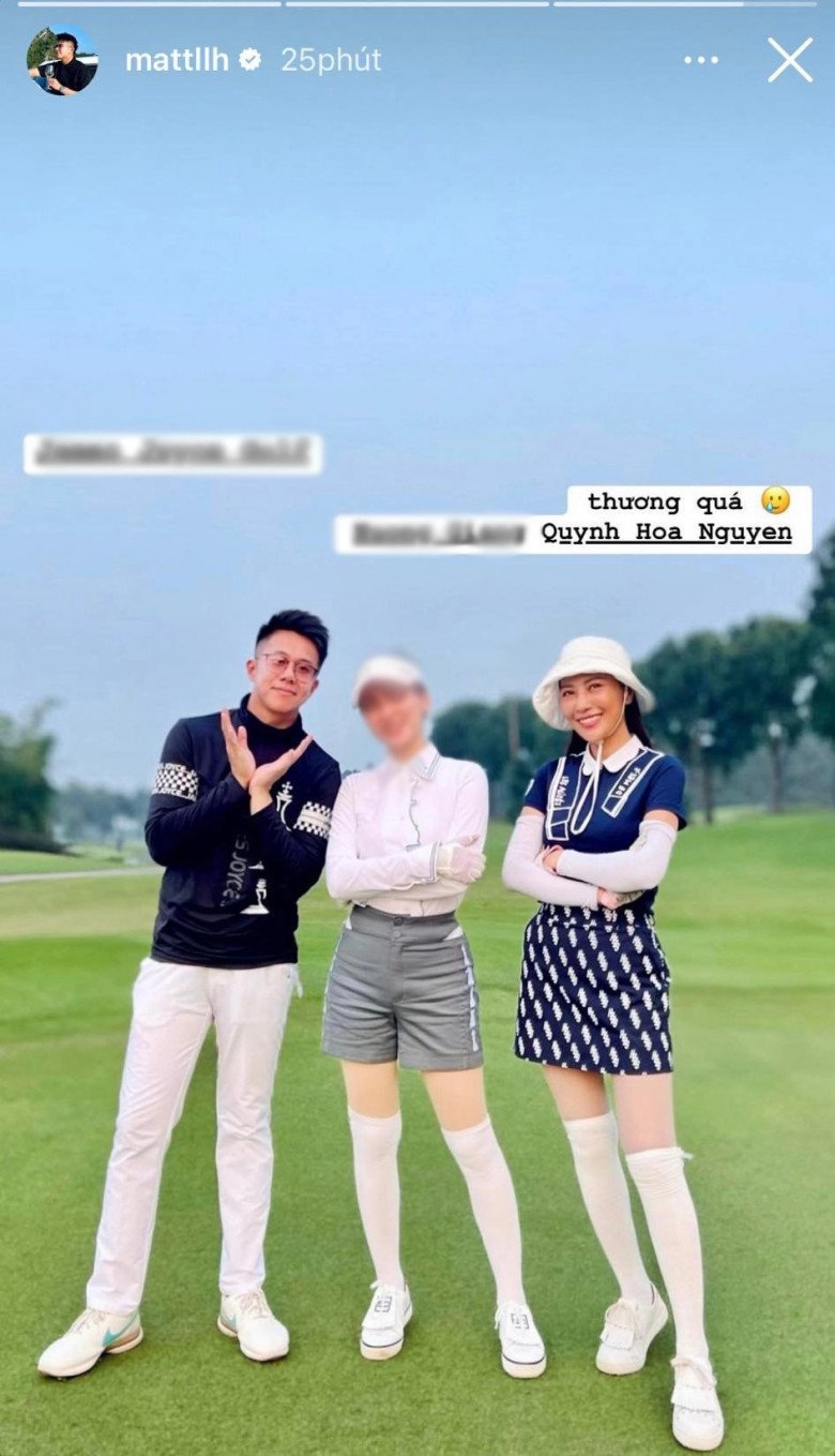 Hậu chia tay hương giang matt liu ra sângolf cùng bóng hồng vtv sắc vóc đẹp không chối cãi