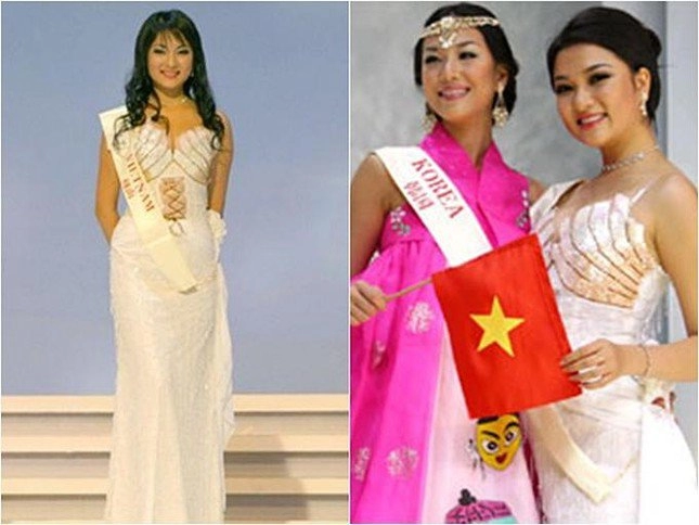 Hoa hậu việt nam 2004 đi thi quốc tế trễ 7 ngày vẫn lọt top cao nhan sắc hiện tại xứng danh huyền thoại