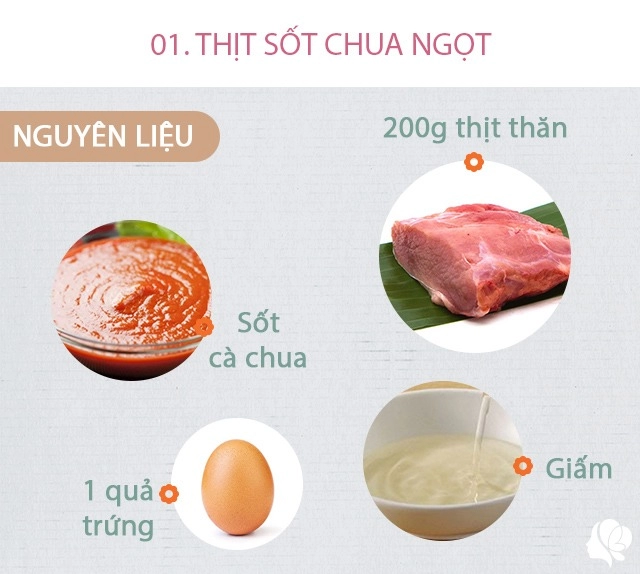 Hôm nay ăn gì bữa ăn 4 món dân dã dễ làm nhưng ai thấy cũng thèm