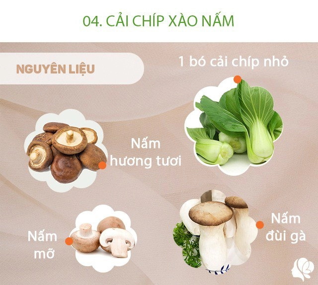 Hôm nay ăn gì bữa chiều toàn cơm ngon canh ngọt bày lên mâm người khó tính cũng khen