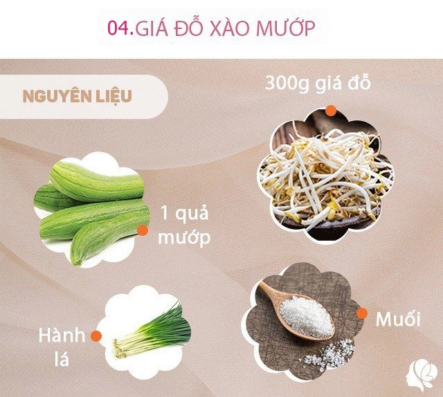 Hôm nay ăn gì bữa cơm 4 món cực ngon lại có cả đồ nhậu để chồng lai rai