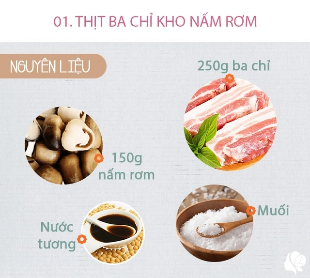 Hôm nay ăn gì bữa cơm 4 món ngon dễ làm vừa đặt lên mâm đã hết