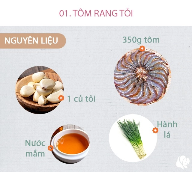 Hôm nay ăn gì bữa cơm chiều toàn món ngon ăn xong ai cũng muốn lần sau nấu nữa