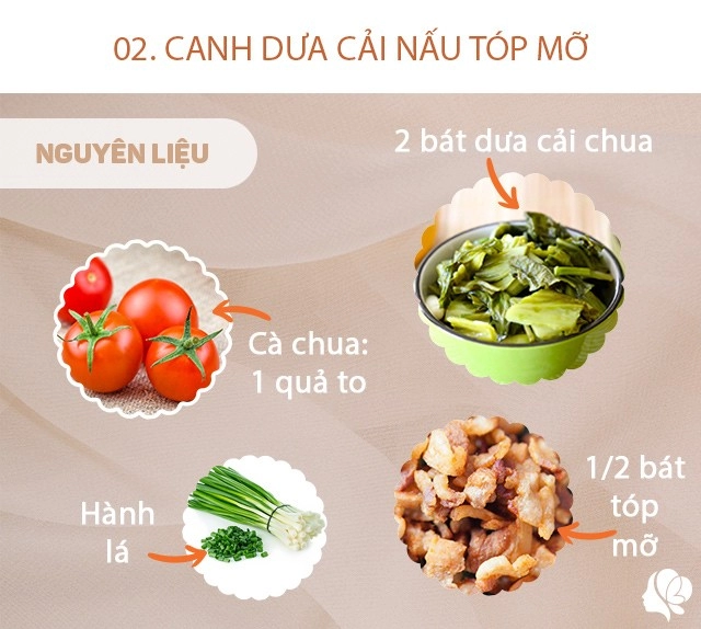 Hôm nay ăn gì cơm chiều giản dị toàn món dễ làm nhưng ngon cạn nồi