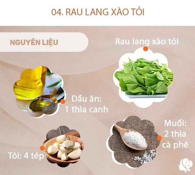 Hôm nay nấu gì bày 4 món lên mâm chỉ một loáng là hết sạch món chính còn đẹp như nhà hàng