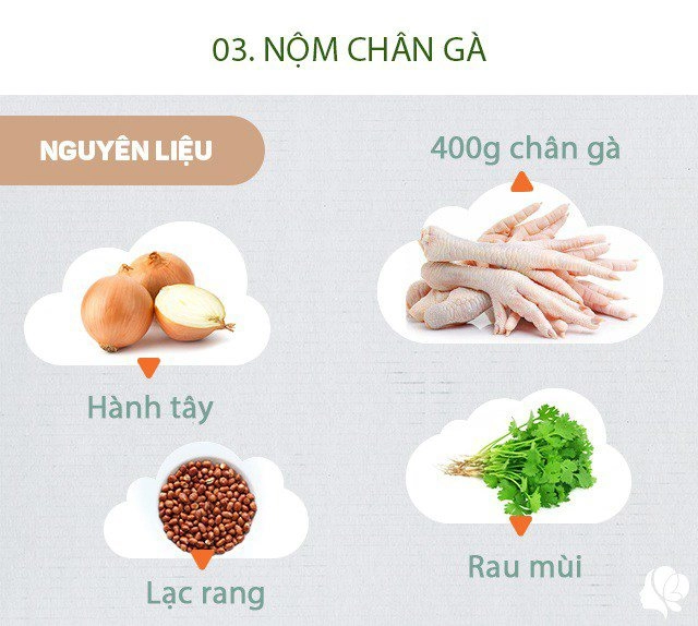 Hôm nay nấu gì bữa chiều có món ăn trôi cả nồi thêm món phụ chua chua ngọt ngọt giòn tan sướng miệng