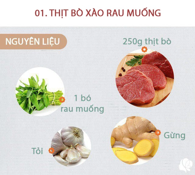 Hôm nay nấu gì bữa cơm nhiều rau ít thịt nhưng ai cũng mê vì quá ngon