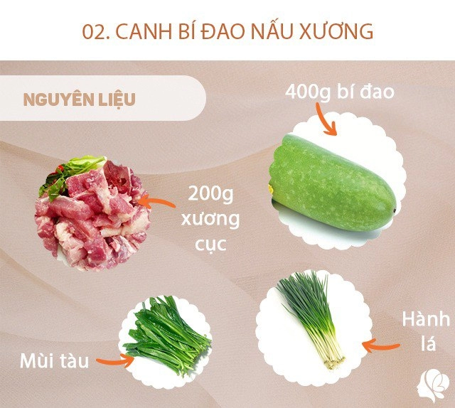 Hôm nay nấu gì mát trời chỉ nấu 4 món dễ làm mà ngon chồng con ăn mê mải