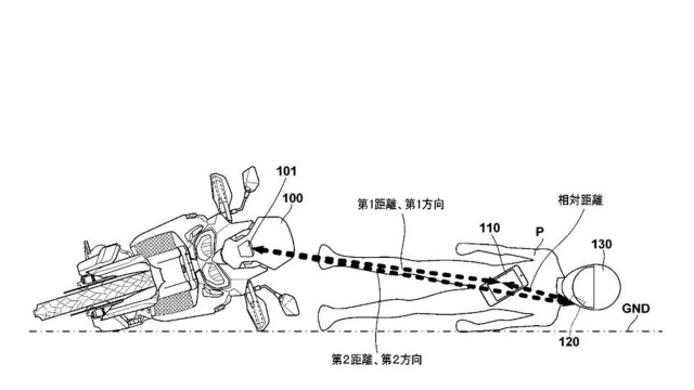 Honda đang nghiên cứu các hệ thống phát hiện va chạm cho xe máy