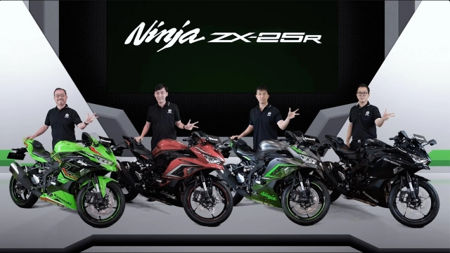 Kawasaki ninja zx-25r 2023 chính thức ra mắt tại việt nam với giá bán tăng nhẹ