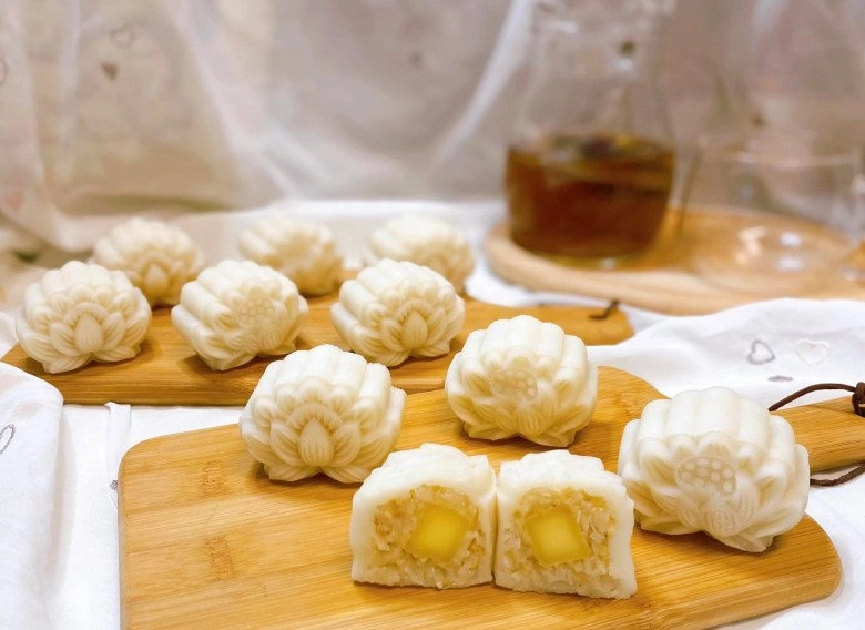 Mẹ đảm mách cách làm bánh dẻo bằng bột nếp thường cực đơn giản 30 phút là được cả mâm bánh