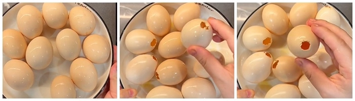 Mẹ đảm mách làm trứng nướng ngon bất bại không bị phun trào cực dễ bóc vỏ