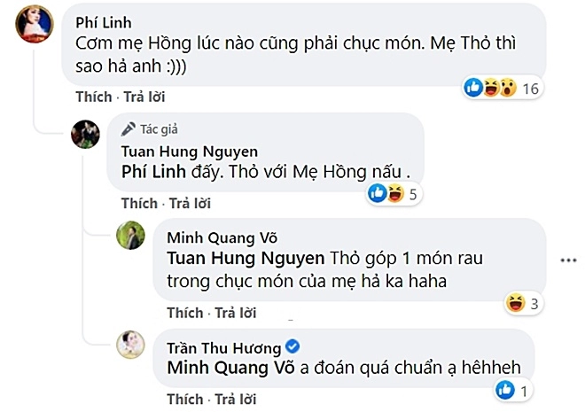 Mẹ giản dị của tuấn hưng vào bếp cùng con dâu bạn bè tò mò vợ anh nấu mấy món