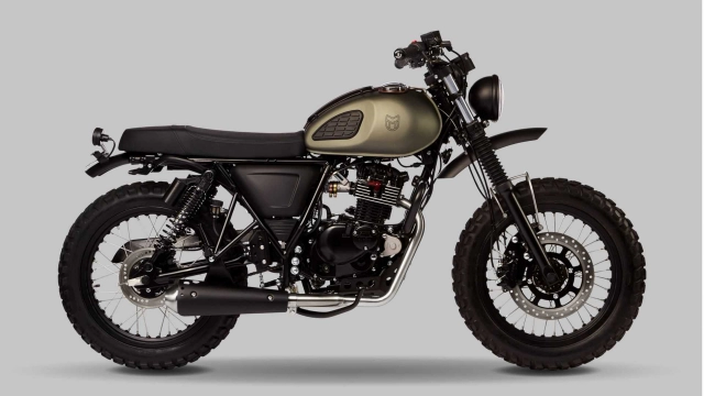 Mutt ra mắt mushman scrambler với các biến thể 125cc và 250cc