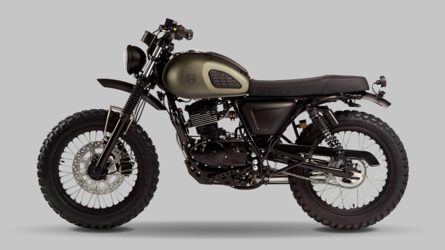 Mutt ra mắt mushman scrambler với các biến thể 125cc và 250cc