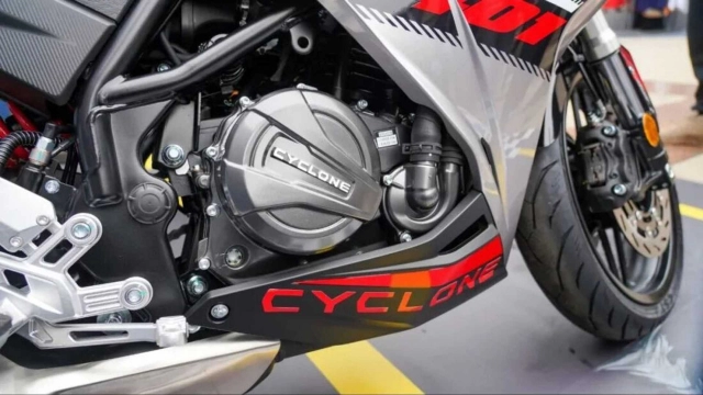 Nhà sản xuất trung quốc zongshen ra mắt cyclone rc 401 r với ngoại hình như superbike