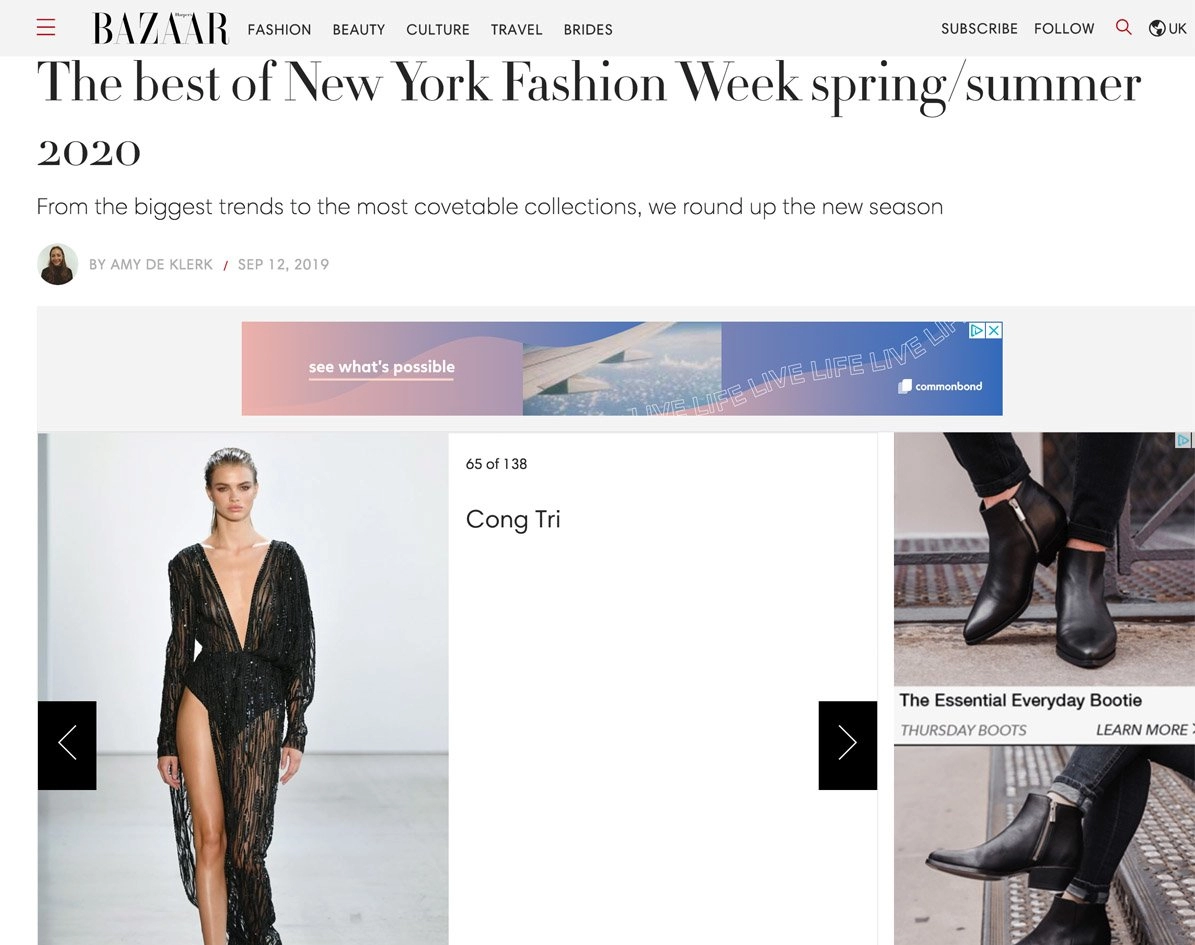 Oanh tạc vogue harpers bazaar mỹ công trí được gọi tên nhà thiết kế mới gây nghiện trên thảm đỏ