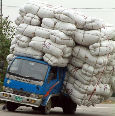  ôtô chở hàng siêu trọng 