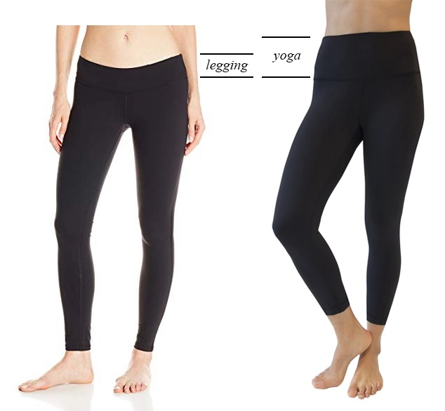 Phân biệt giữa quần legging và quần yoga để giúp việc tập luyện hiệu quả hơn