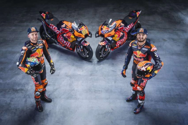 Red bull ktm factory racing ra mắt đội hình motogp trong năm 2023