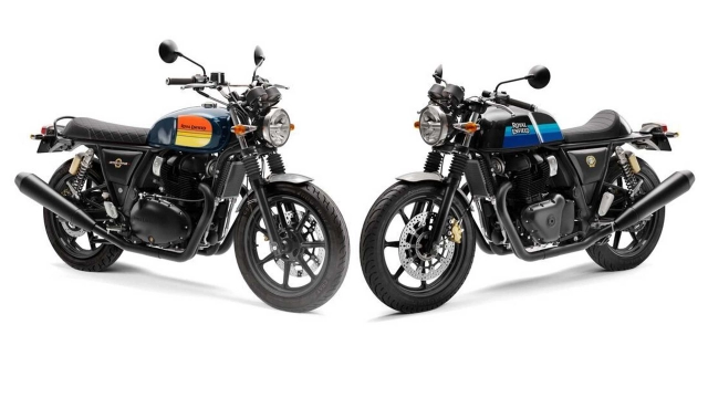 Royal enfield interceptor 2023 và continental gt 650 2023 ra mắt với nâng cấp mâm hợp kim