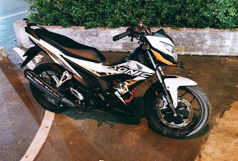 Sonic 150r độ đơn giản đẹp đến lạ kì của biker tây ninh