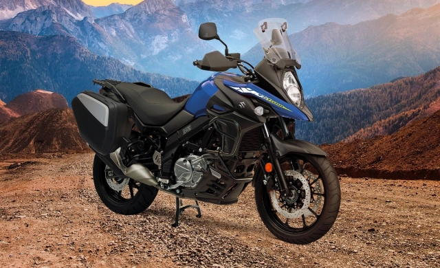 Suzuki italia giới thiệu gói phụ kiện dành cho v-strom 650 explorer 2023 mới