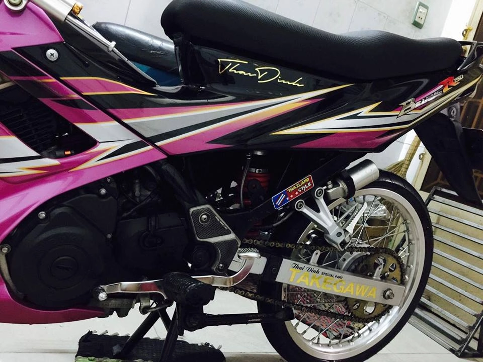 Suzuki raider 150 độ kiểng cực ngầu của biker sài gòn