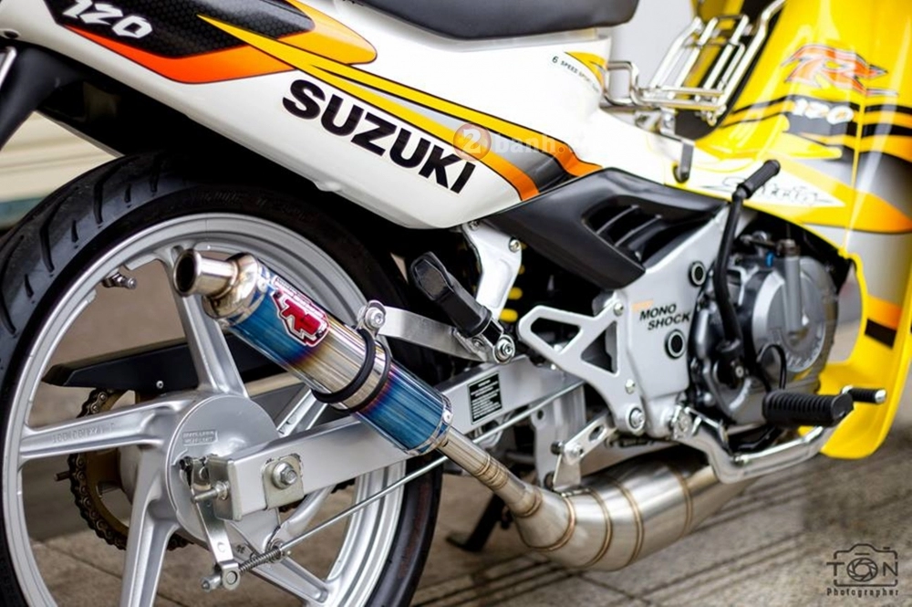 Suzuki satria 120 dọn đẹp trước thềm năm mới