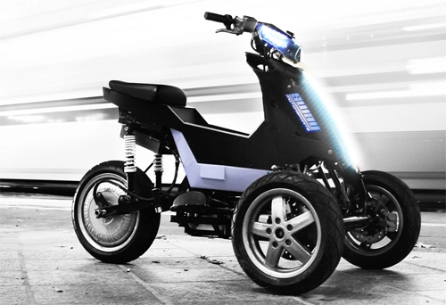  sway - scooter điện 3 bánh đến từ mỹ 