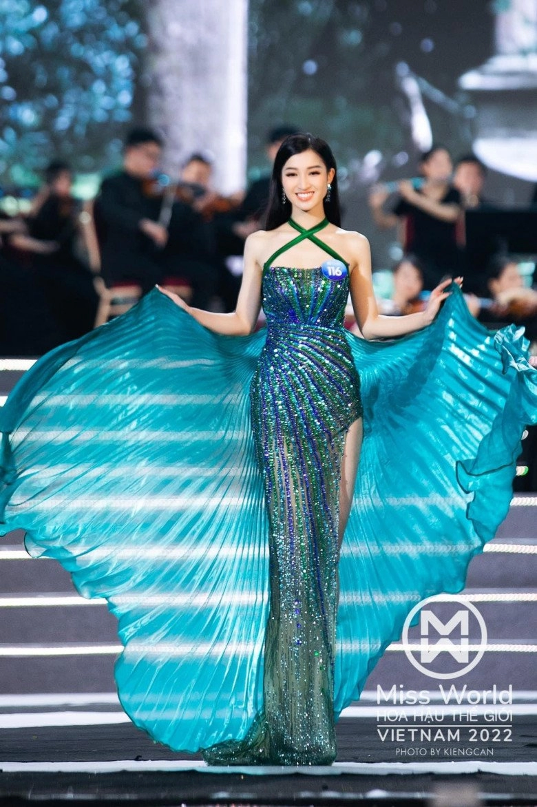 Thí sinh có vòng eo nhỏ nhất miss world việt nam 2022 thích diện đầm 2 dây