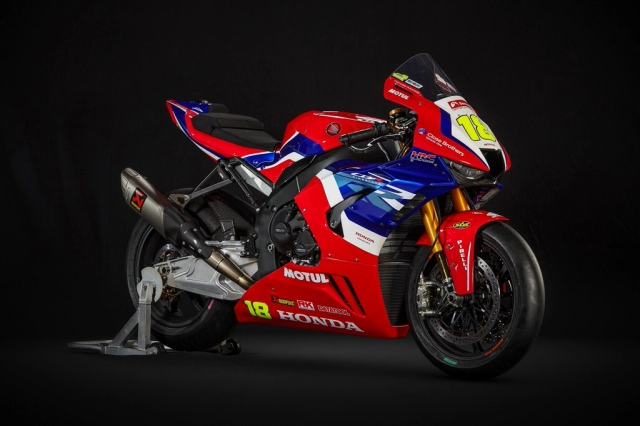 Trình làng mẫu xe đua cbr1000rr-r 2023 của honda racing uk