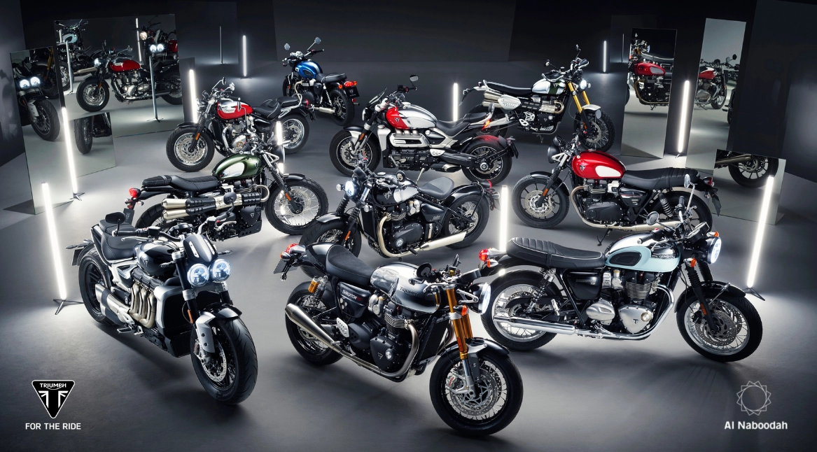 Triumph chrome collection - bộ sưu tập với chế tác hoàn hảo và tinh xảo từ triumph motorcycles