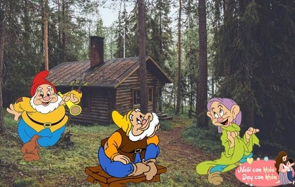 Truyện cổ tích ba người lùn trong rừng