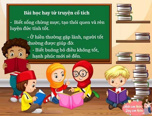 Truyện cổ tích ba người lùn trong rừng