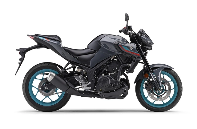 Yamaha mt-03 2023 mới chính thức ra mắt được tăng mô men xoắn kèm vỏ động cơ mới