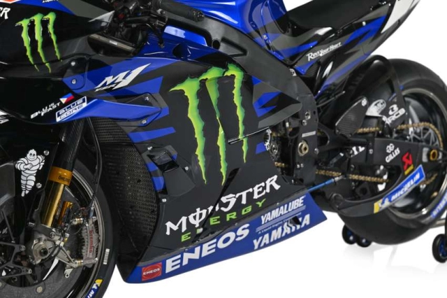 Yamaha trình phiên bản xe đua yzr-m1 motogp 2023