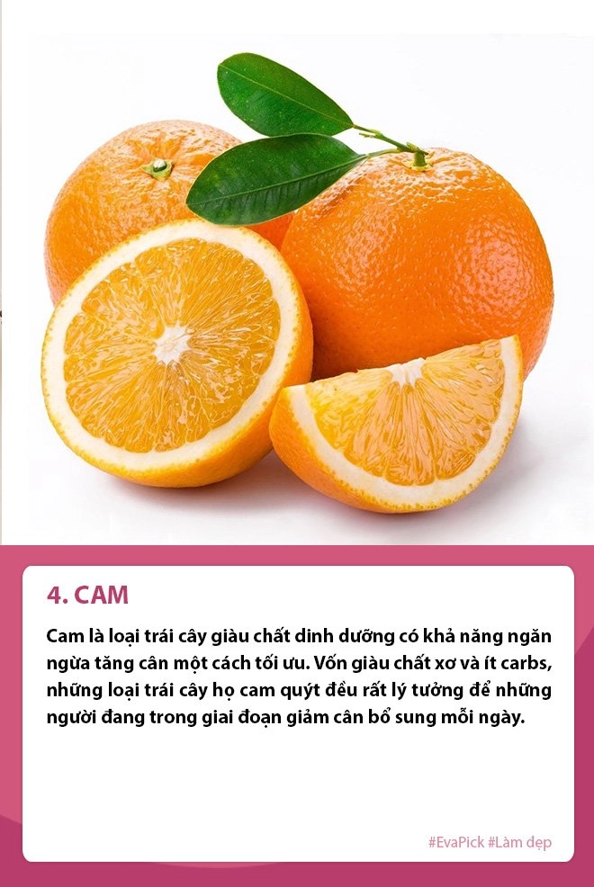 8 loại quả giúp cân nặng của bạn càng giảm vóc dáng thon gọn săn chắc