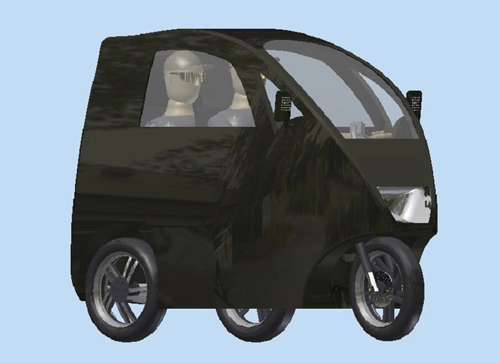  atom concept - xe 3 bánh cho giao thông việt nam 