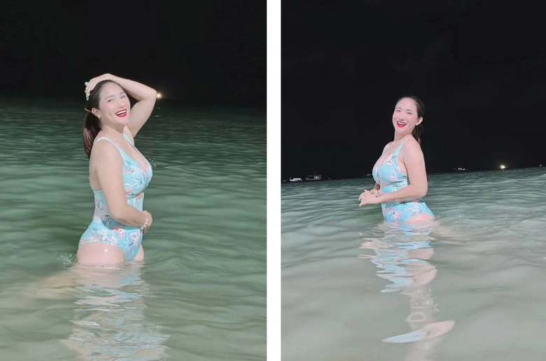 bà mối cát tường u50 vẫn thích khoe ảnh bikini tạo dáng nhí nhảnh nay bị nói trẻ trâu cưa sừng làm nghé