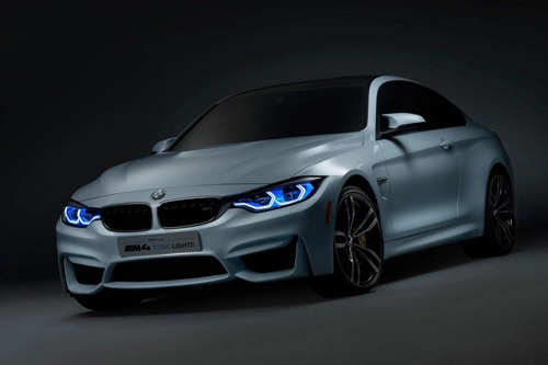  bmw m4 concept iconic lights - công nghệ đỉnh cao 