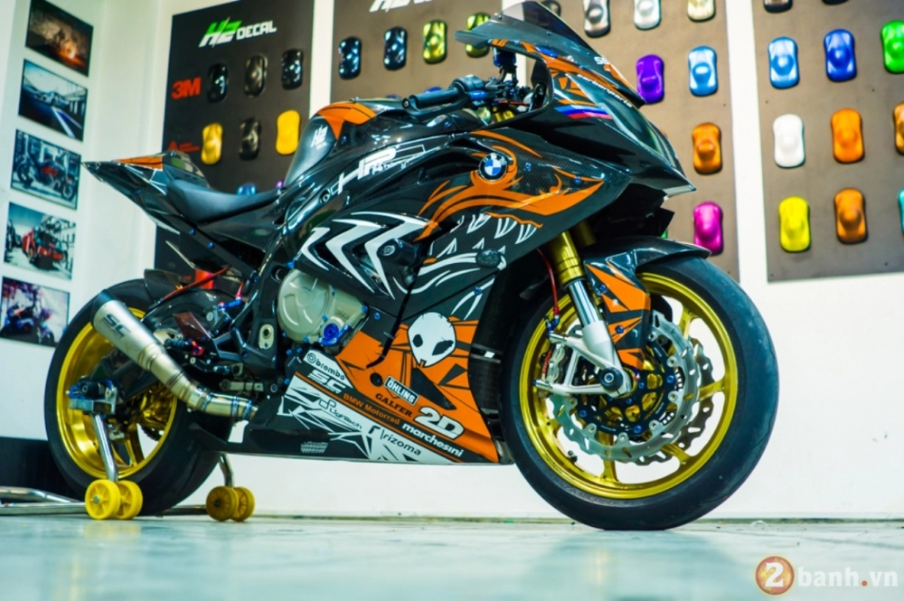 Bmw s1000rr con cá mập đầy dữ dằn với màn lột xác ấn tượng