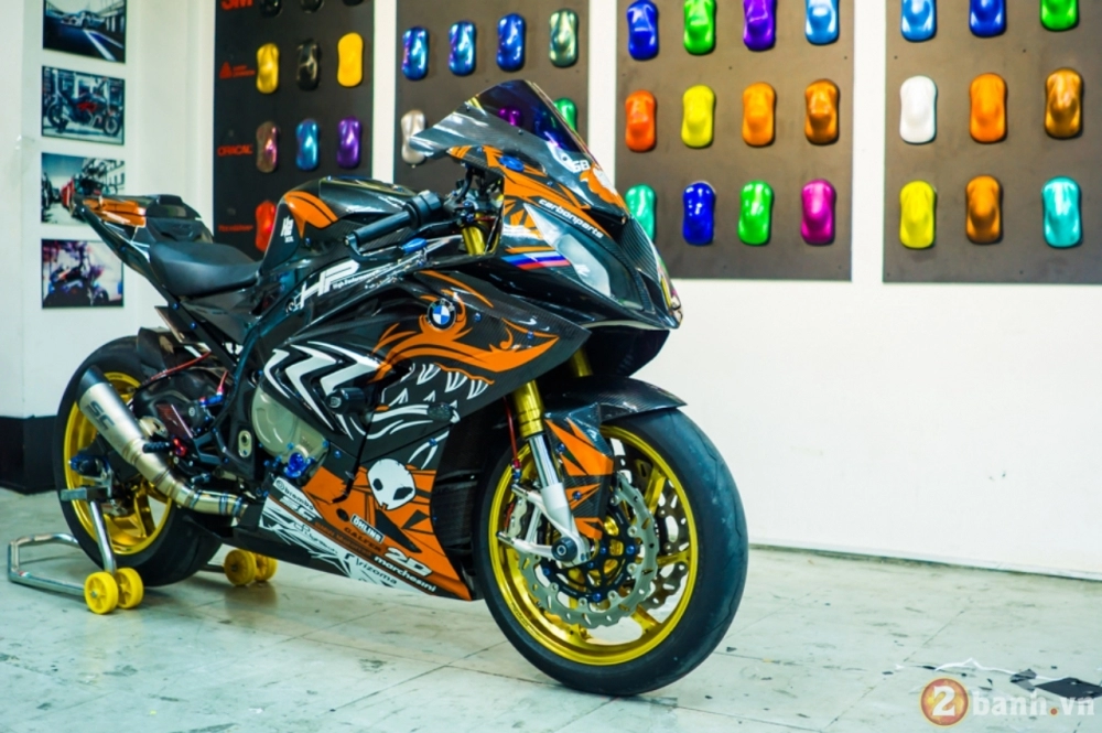 Bmw s1000rr con cá mập đầy dữ dằn với màn lột xác ấn tượng