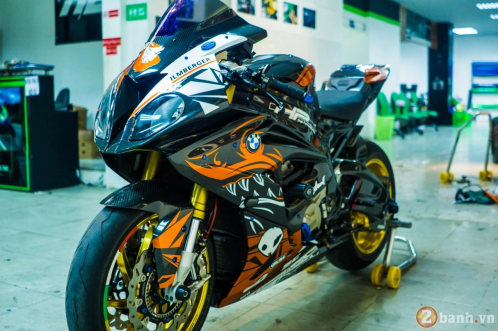 Bmw s1000rr con cá mập đầy dữ dằn với màn lột xác ấn tượng