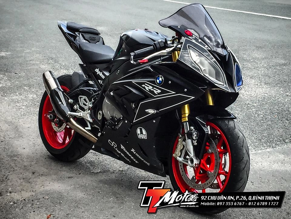 Bmw s1000rr nhiều đồ chơi từ tt motor