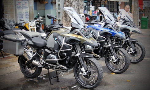  bộ ba bmw gsa 2014 đầu tiên tại việt nam 