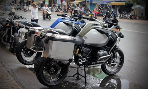  bộ ba bmw gsa 2014 đầu tiên tại việt nam 