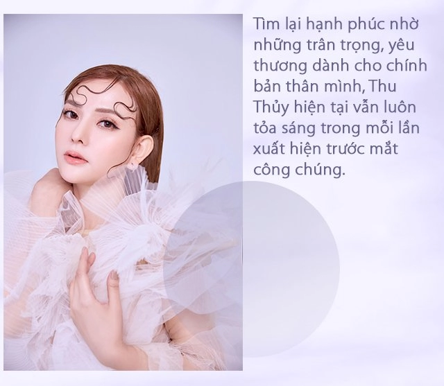 Ca sĩ thu thủy cứ yêu thương bản thân sóng gió nào cũng chẳng thể vùi dập