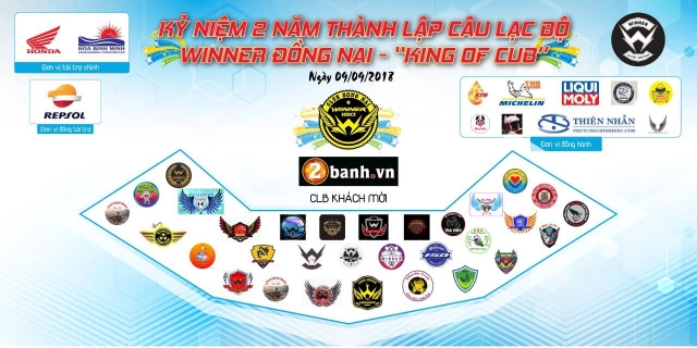 Club winner đồng nai king of cub 2 năm 1 chặng đường