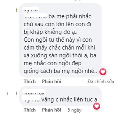 Con gái cường đôla đi học mẫu giáo ngoan nhưng nhìn 1 bức ảnh bé ngồi hội mẹ bỉm lo lắng dặn dò